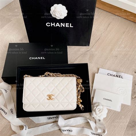 chanel pearl crush wallet on chain|chanel wallet on chain.